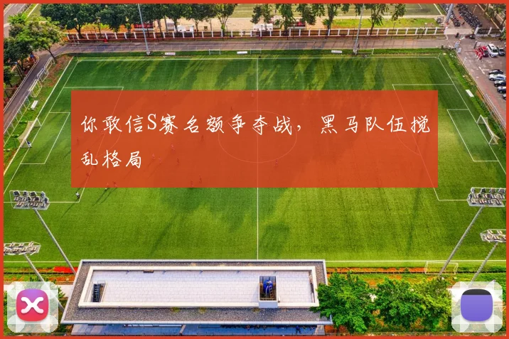 你敢信S赛名额争夺战，黑马队伍搅乱格局